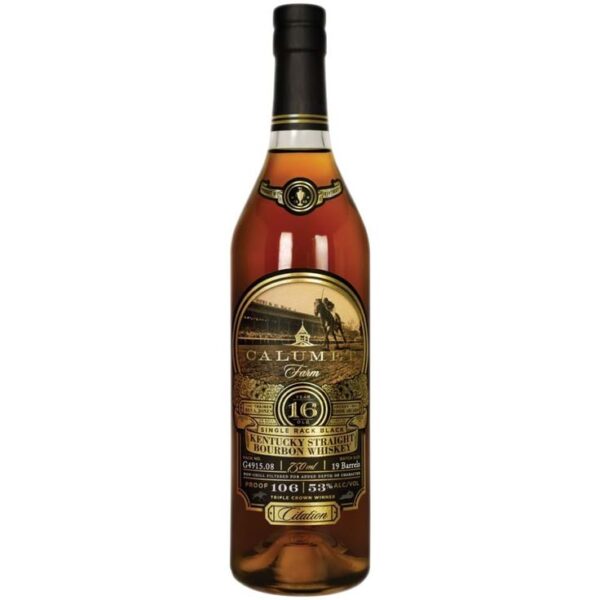 Calumet Single Rack Black 16 Year Old Bourbon Whiskey 750mL
