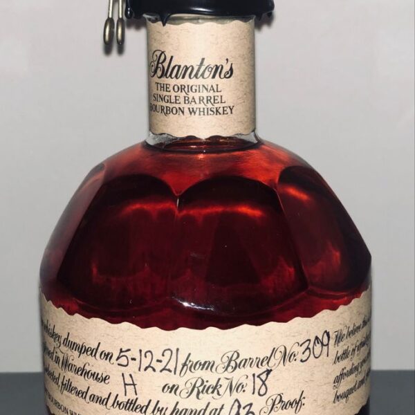 Blanton’s Straight From the Barrel Bourbon 700mL